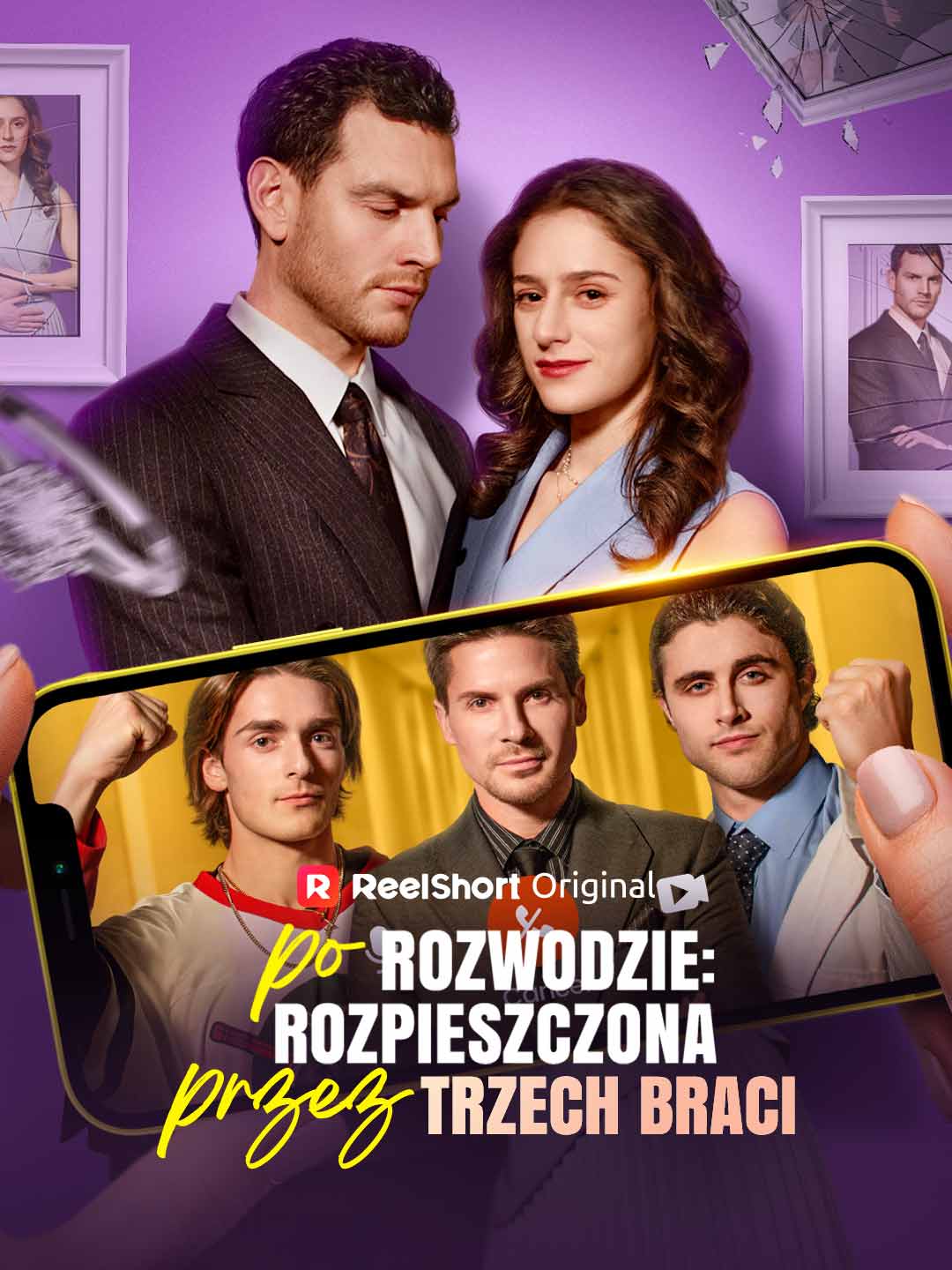 Po rozwodzie: Rozpieszczona przez trzech braci posteri