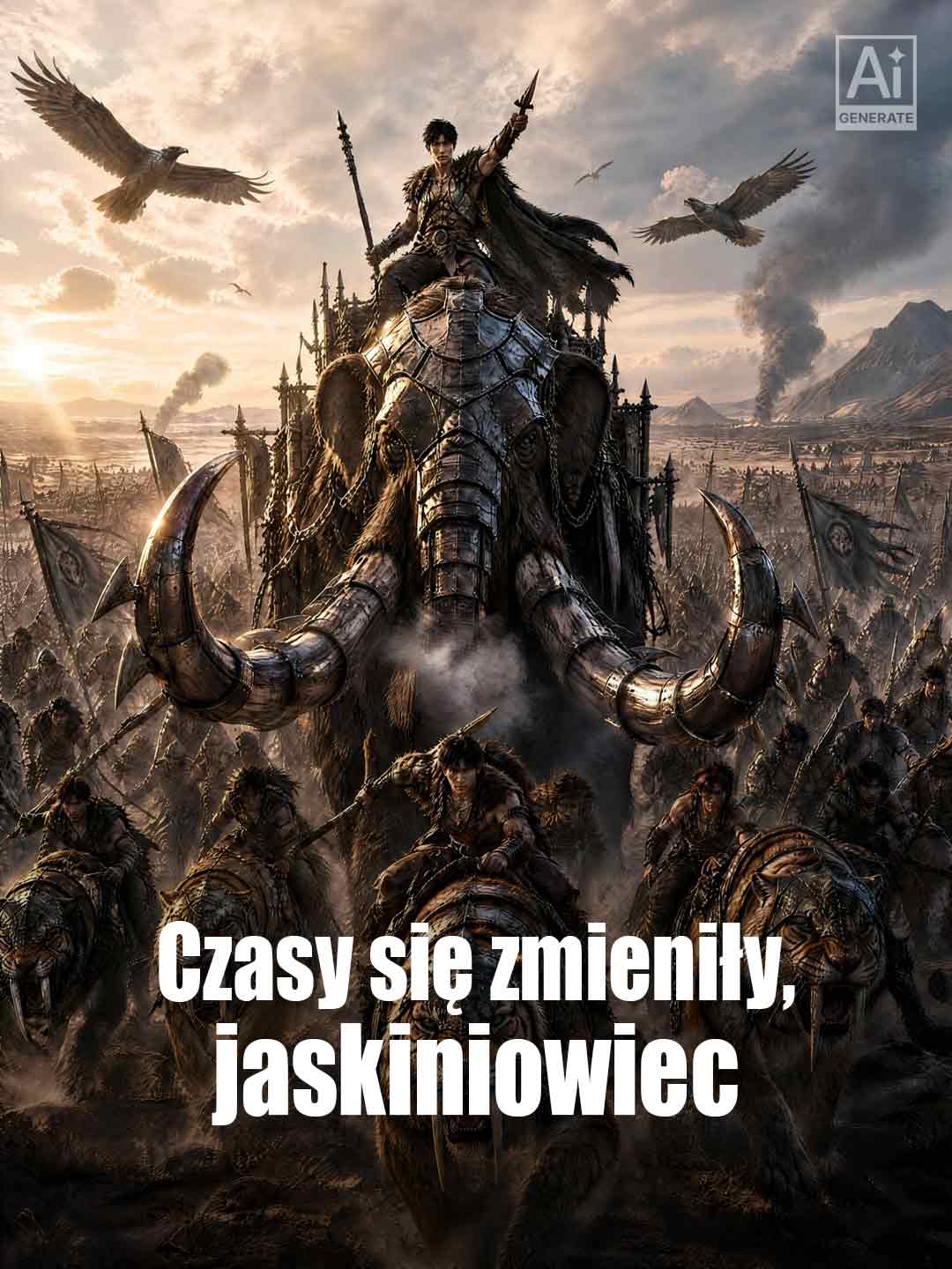 Czasy się zmieniły, jaskiniowiec posteri