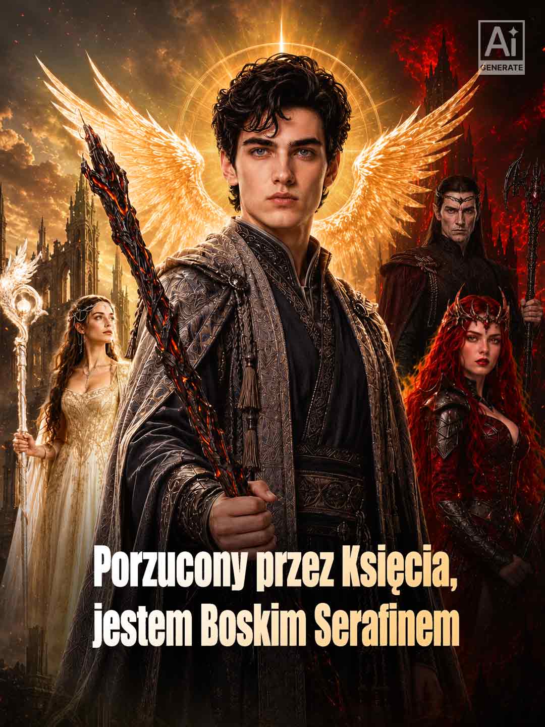 Porzucony przez Księcia, jestem Boskim Serafinem posteri