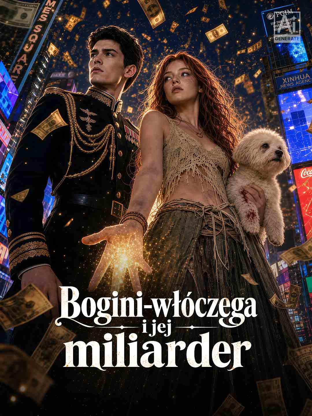 Bogini-włóczęga i jej miliarder posteri