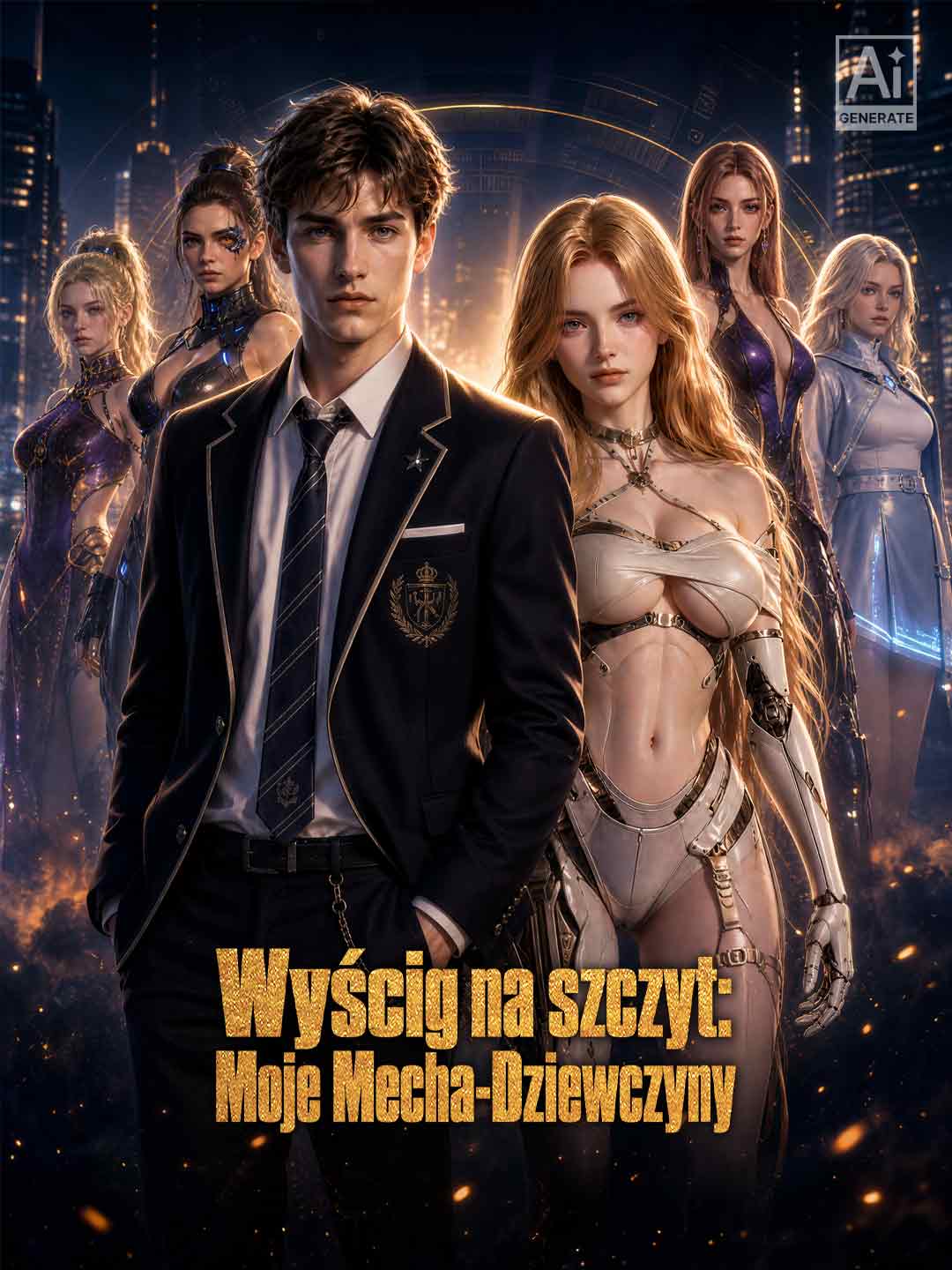Wyścig na szczyt: Moje Mecha-Dziewczyny posteri