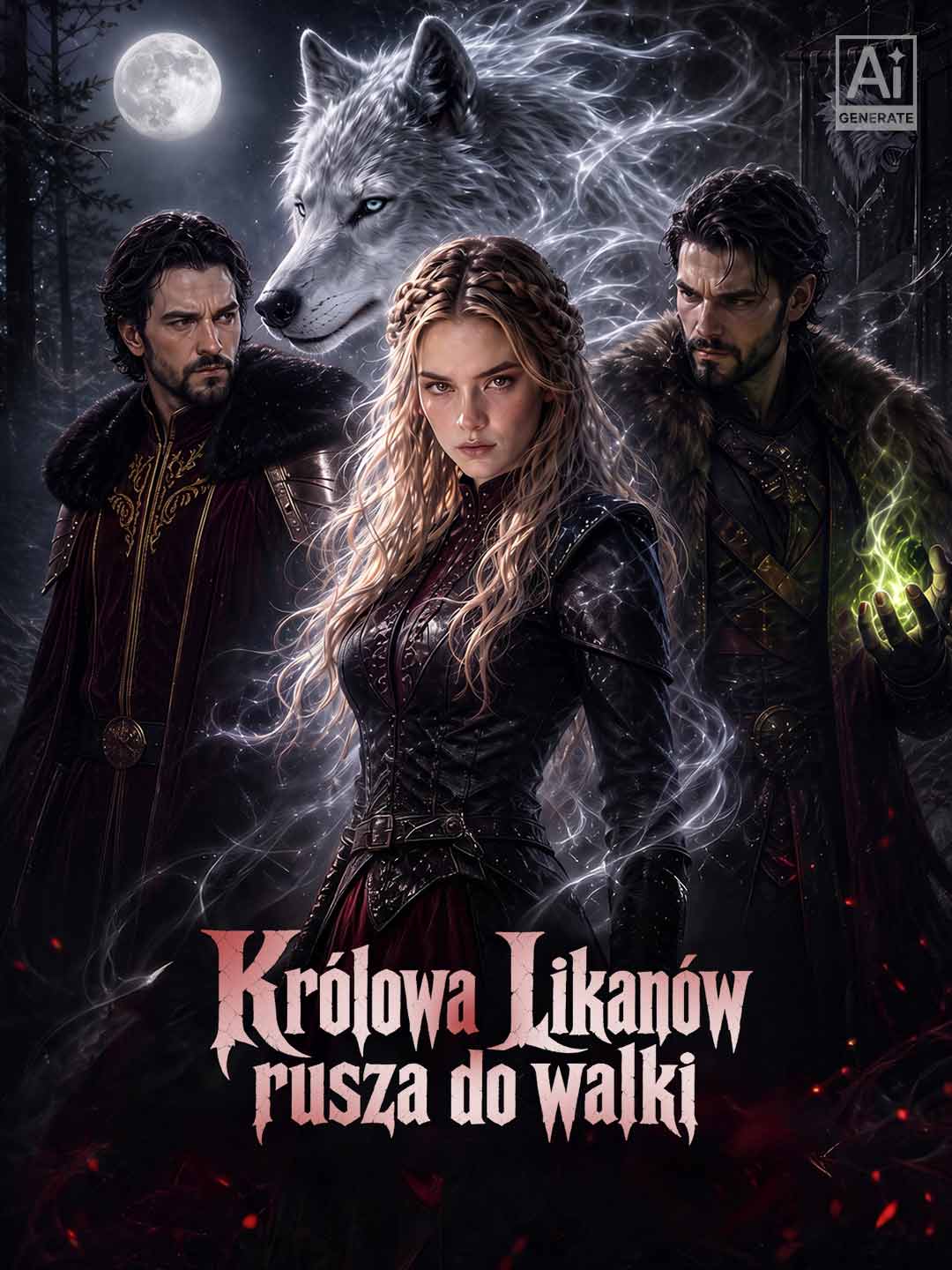 Królowa Likanów rusza do walki posteri