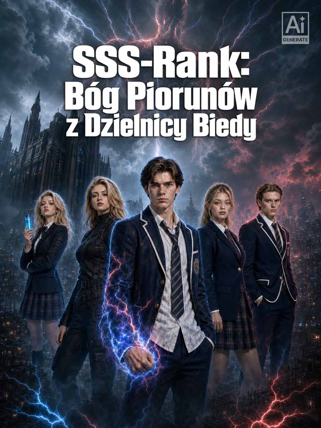 SSS-Rank: Bóg Piorunów z Dzielnicy Biedy posteri