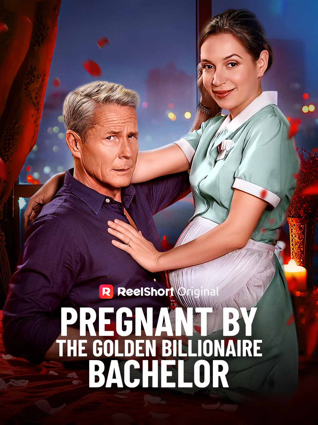 Pregnant by the Golden Billionaire Bachelor posteri