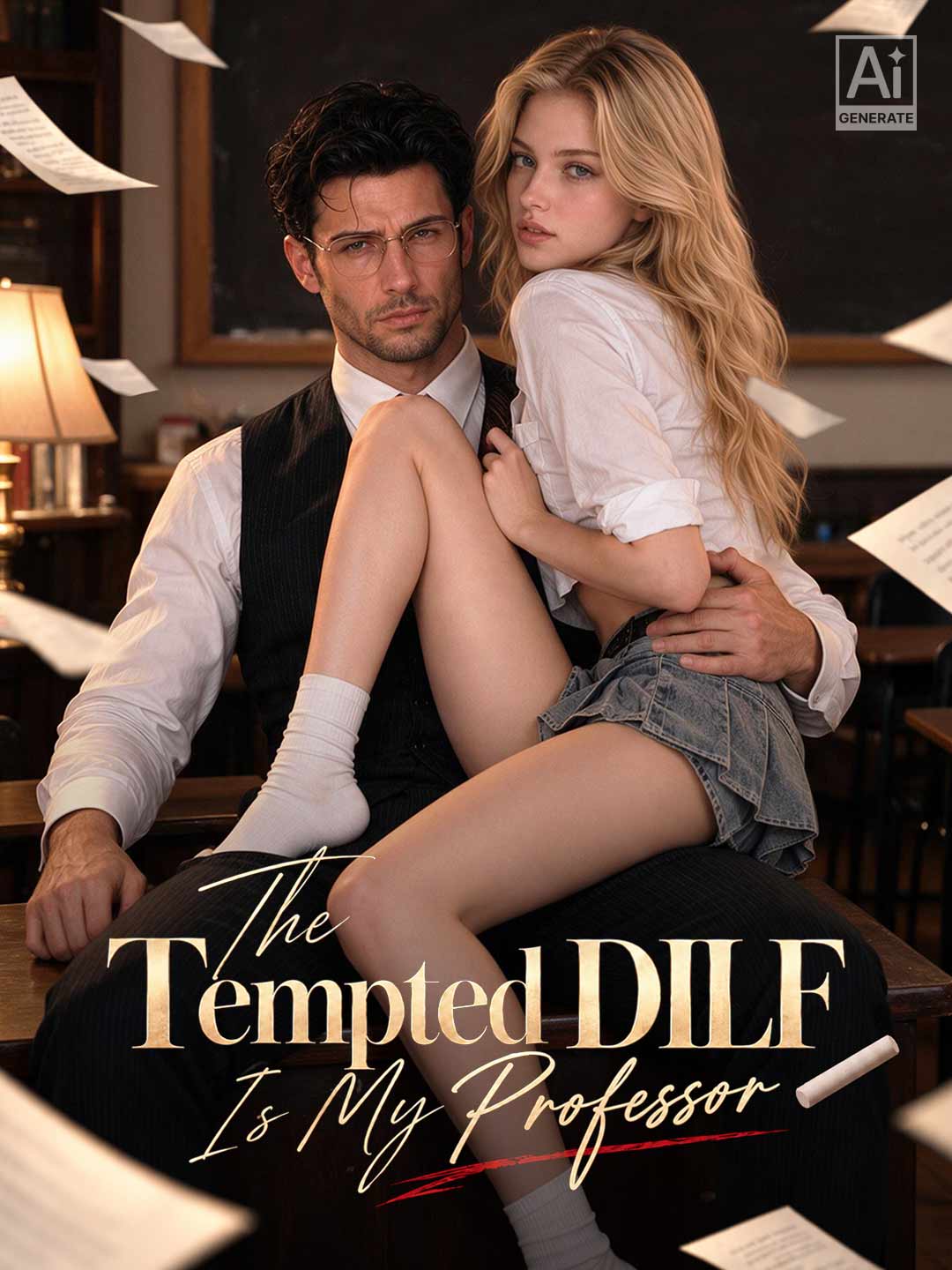 The Tempted DILF Is My Professor posteri