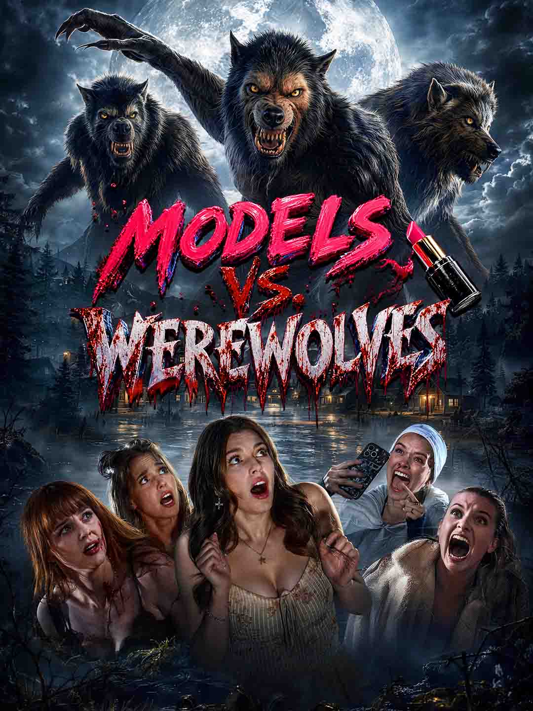 Models vs. Werewolves posteri