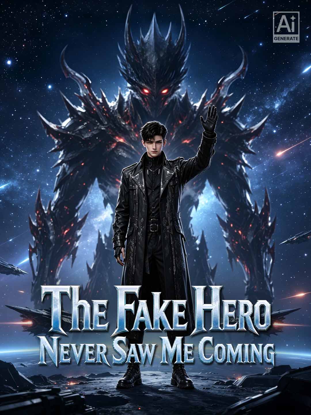 The Fake Hero Never Saw Me Coming posteri