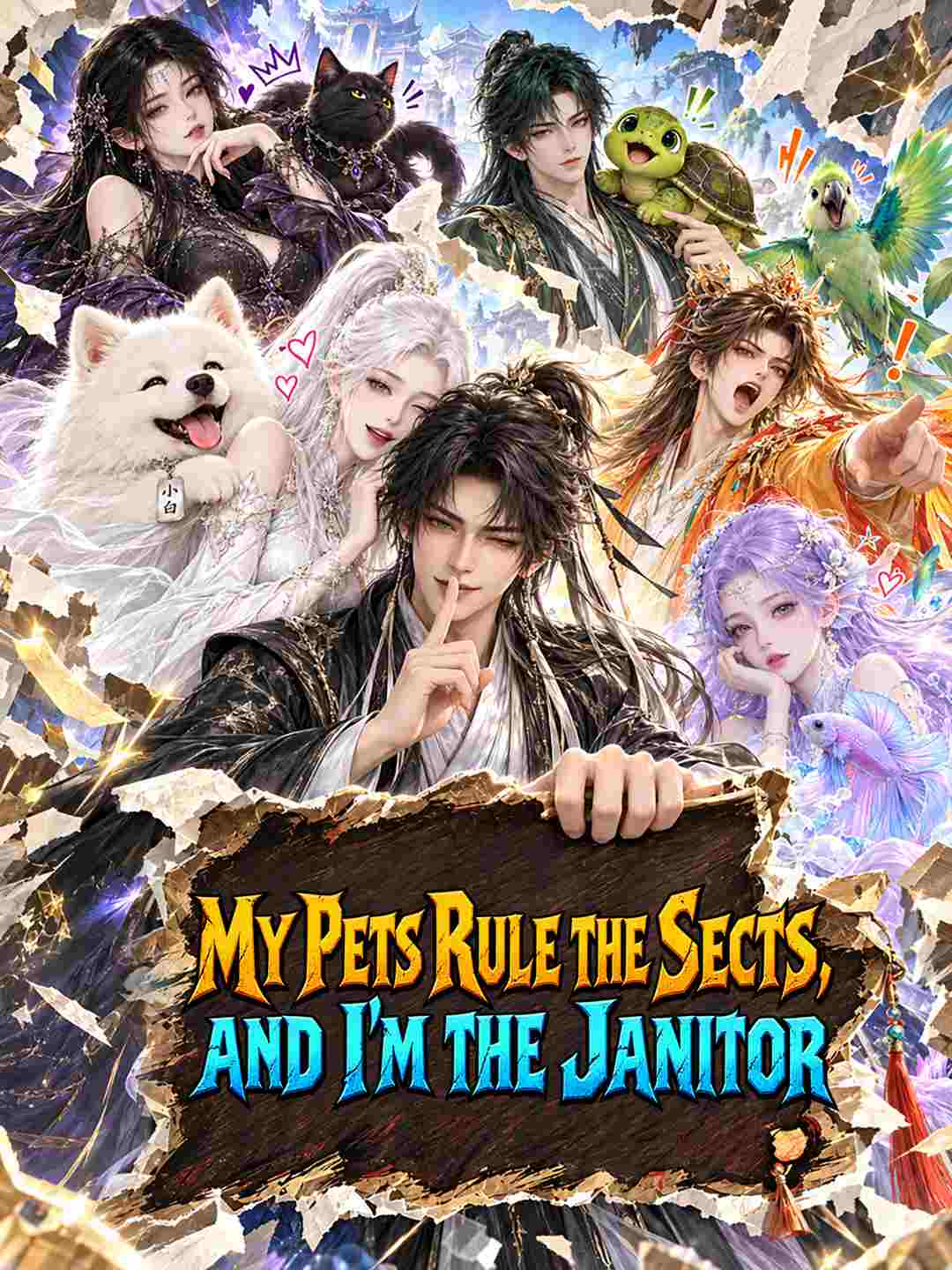 My Pets Rule the Sects, and I'm the Janitor posteri