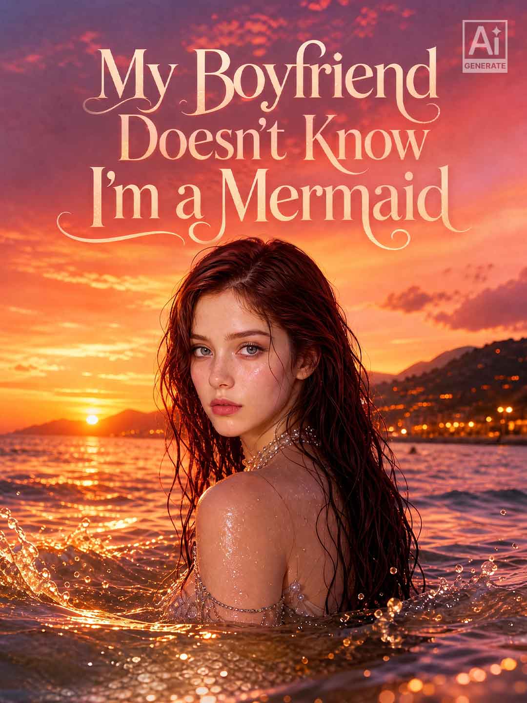 My Boyfriend Doesn't Know I'm a Mermaid posteri