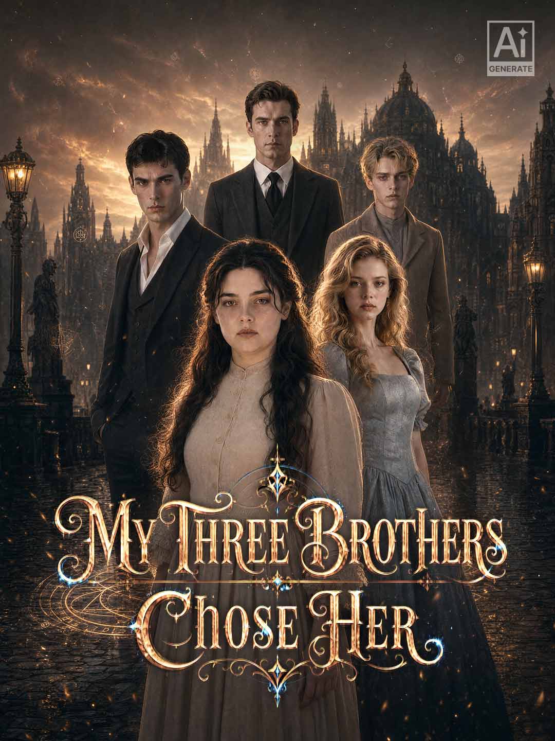 My Three Brothers Chose Her posteri