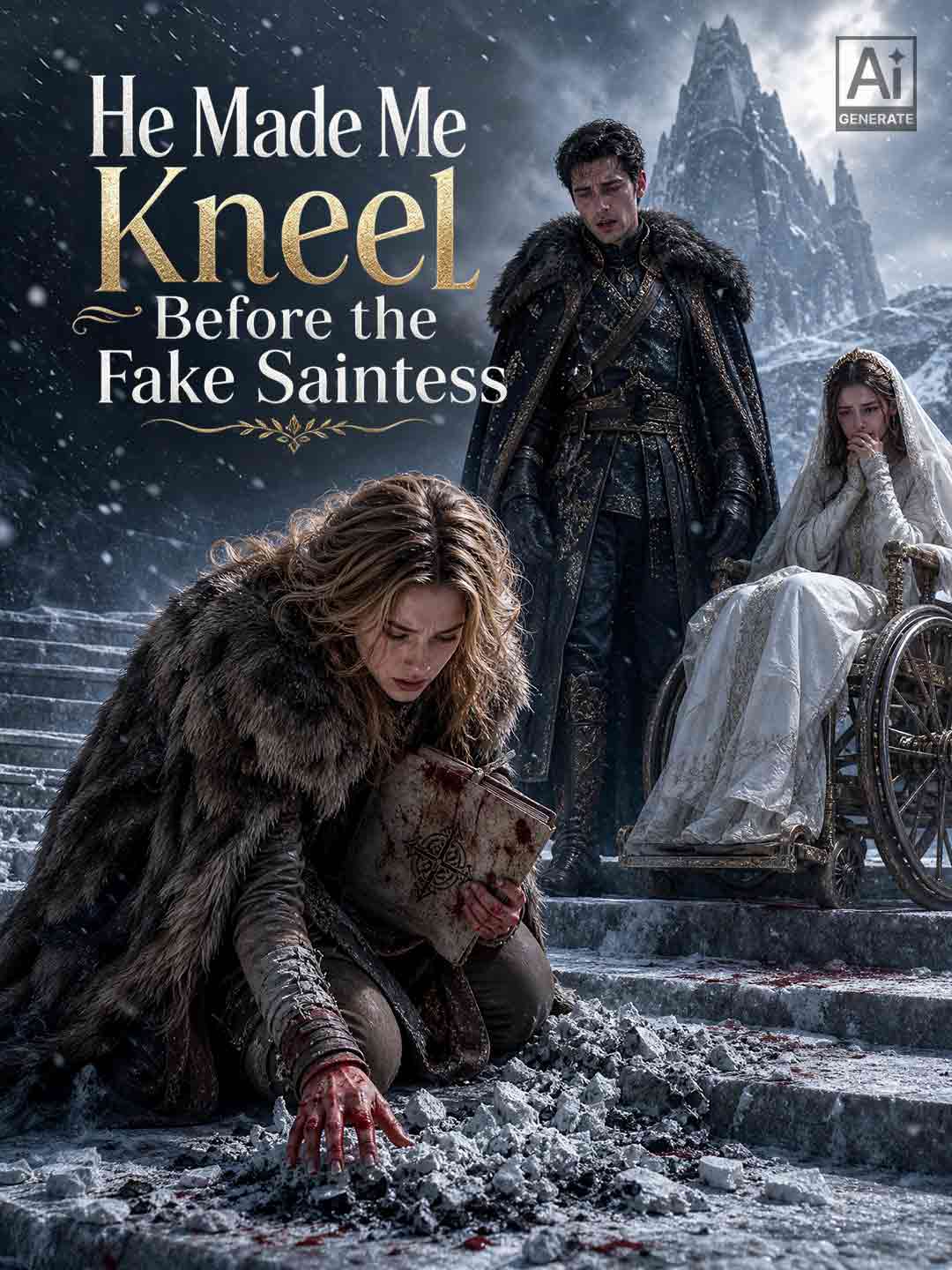 He Made Me Kneel Before the Fake Saintess posteri