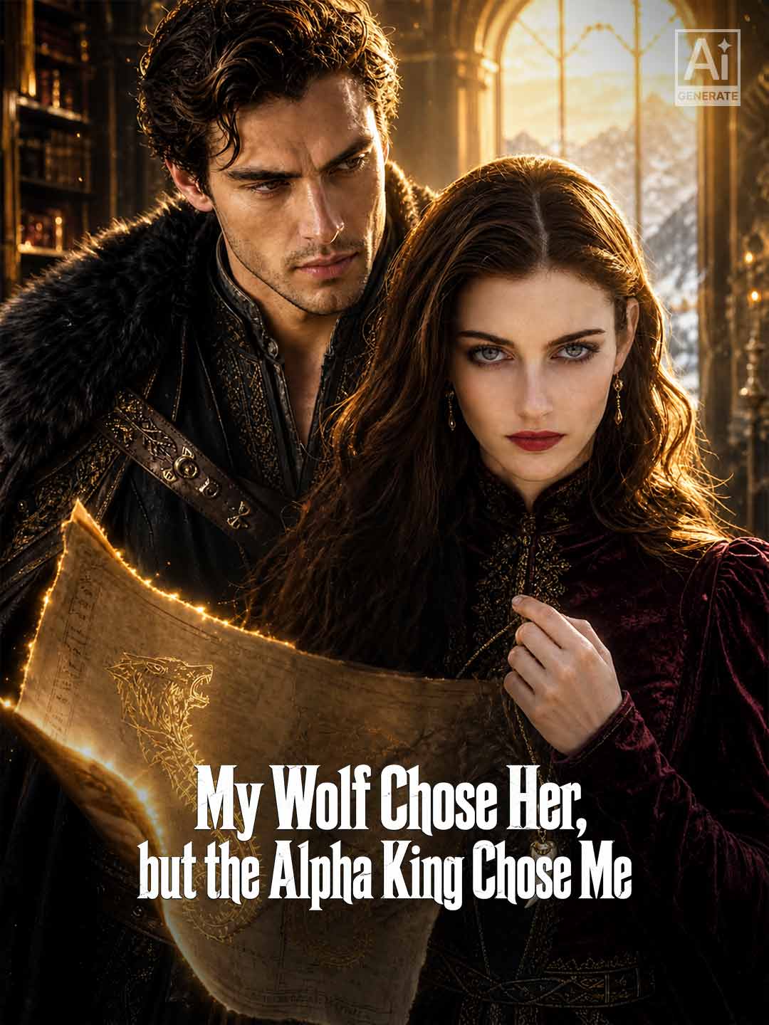 My Wolf Chose Her, but the Alpha King Chose Me posteri
