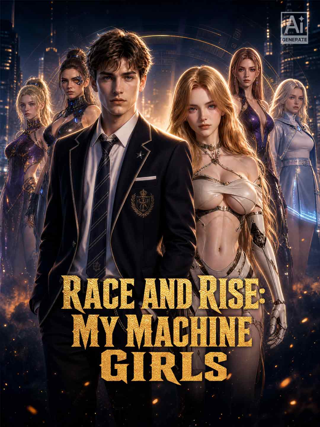 Race and Rise: My Machine Girls posteri
