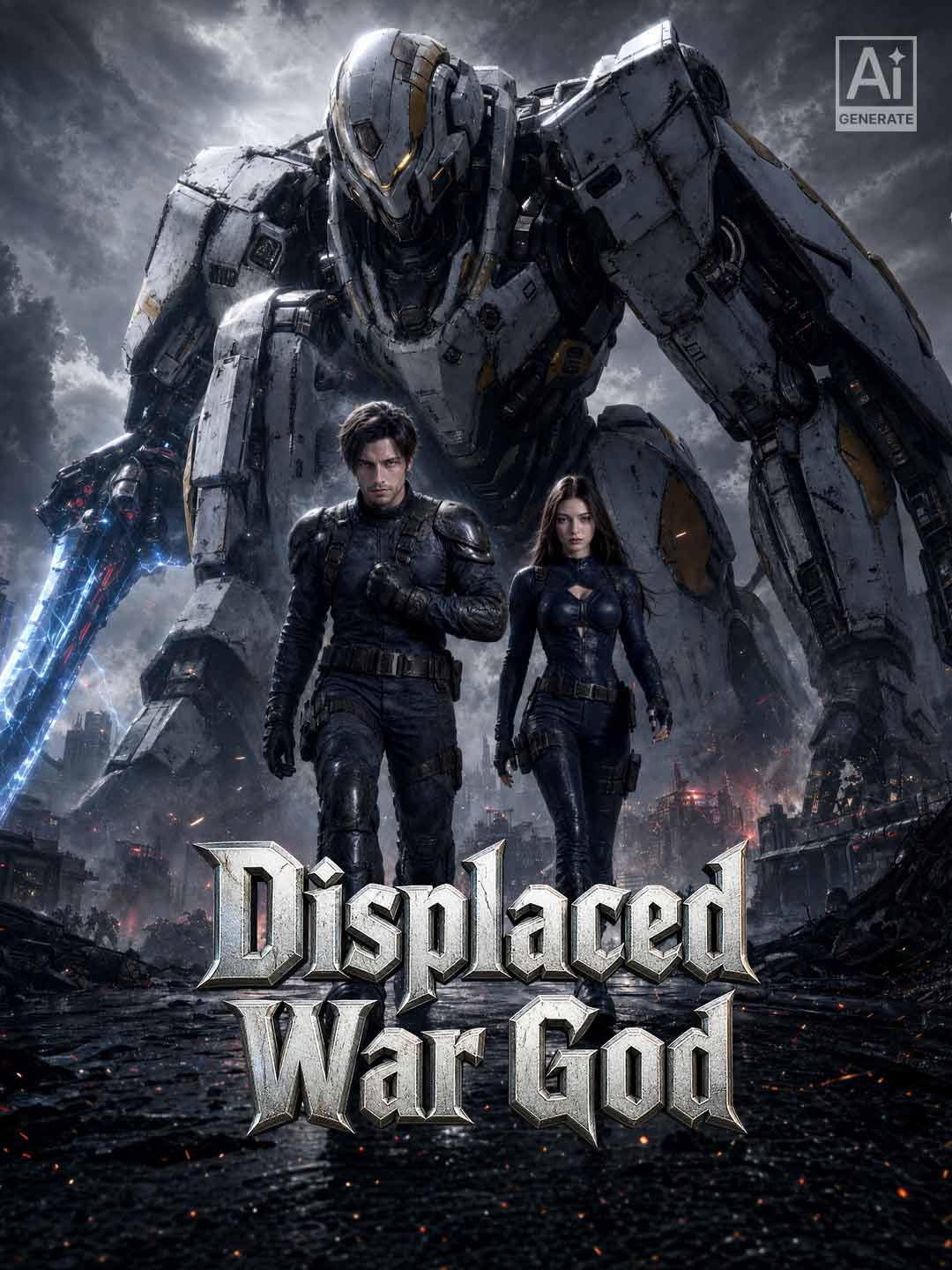 Displaced War God posteri