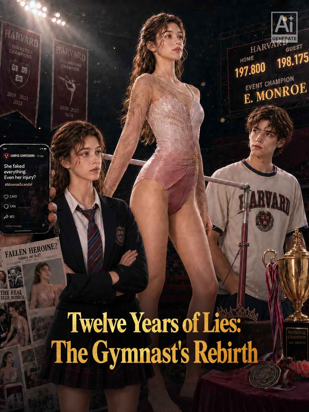 Twelve Years of Lies: The Gymnast's Rebirth posteri
