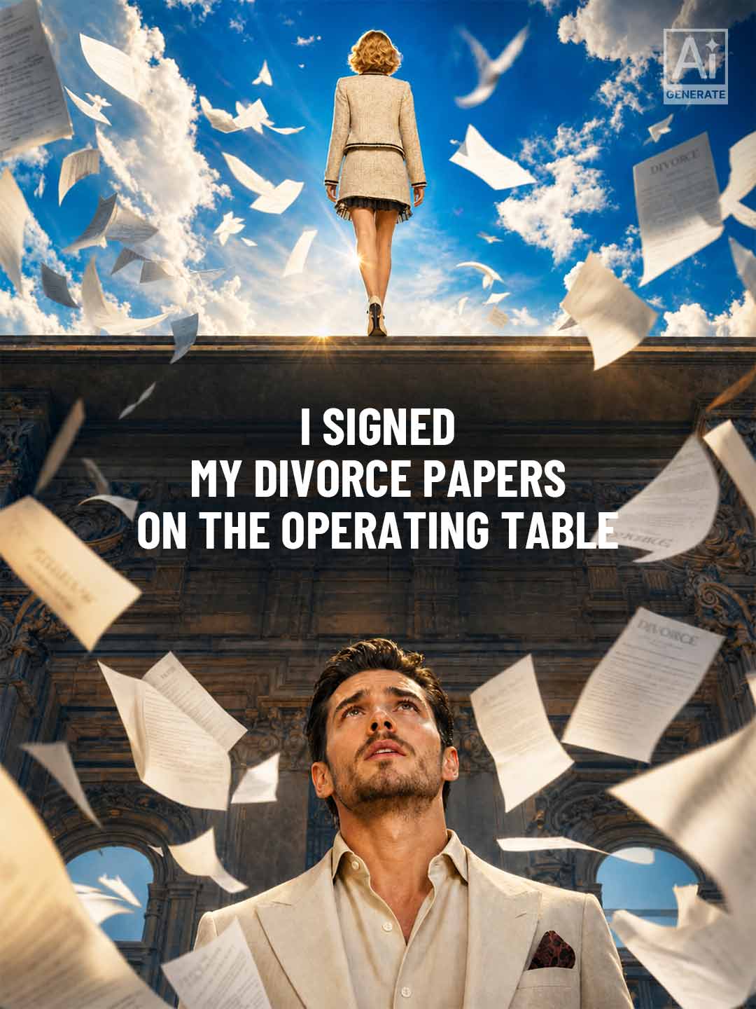 I Signed My Divorce Papers on the Operating Table posteri