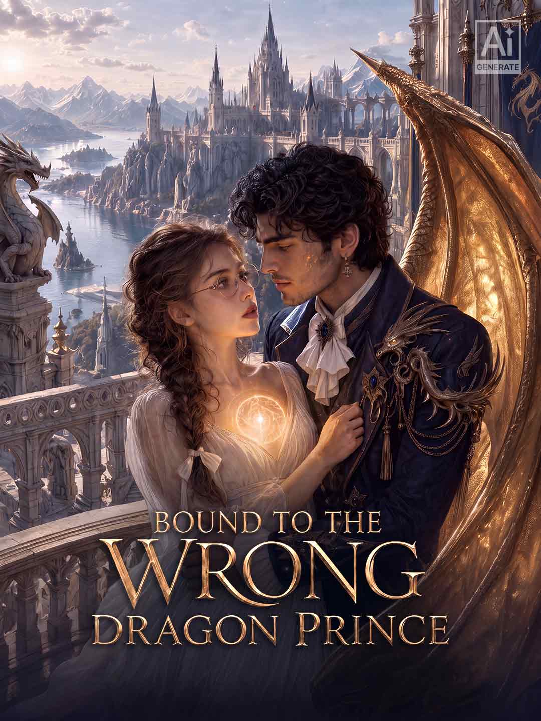 Bound to the Wrong Dragon Prince posteri