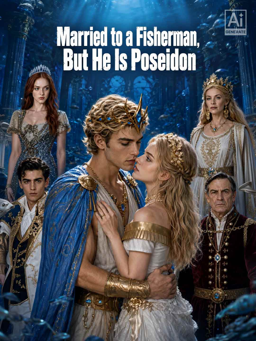Married to a Fisherman, But He Is Poseidon posteri