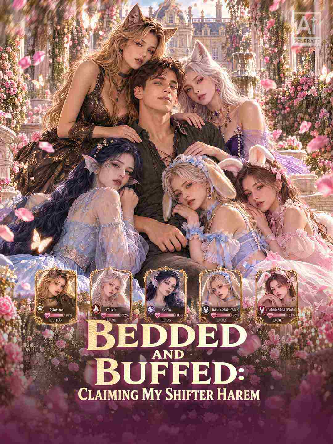 Bedded and Buffed: Claiming My Shifter Harem posteri