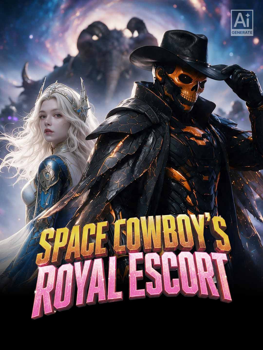 Space Cowboy's Royal Escort posteri