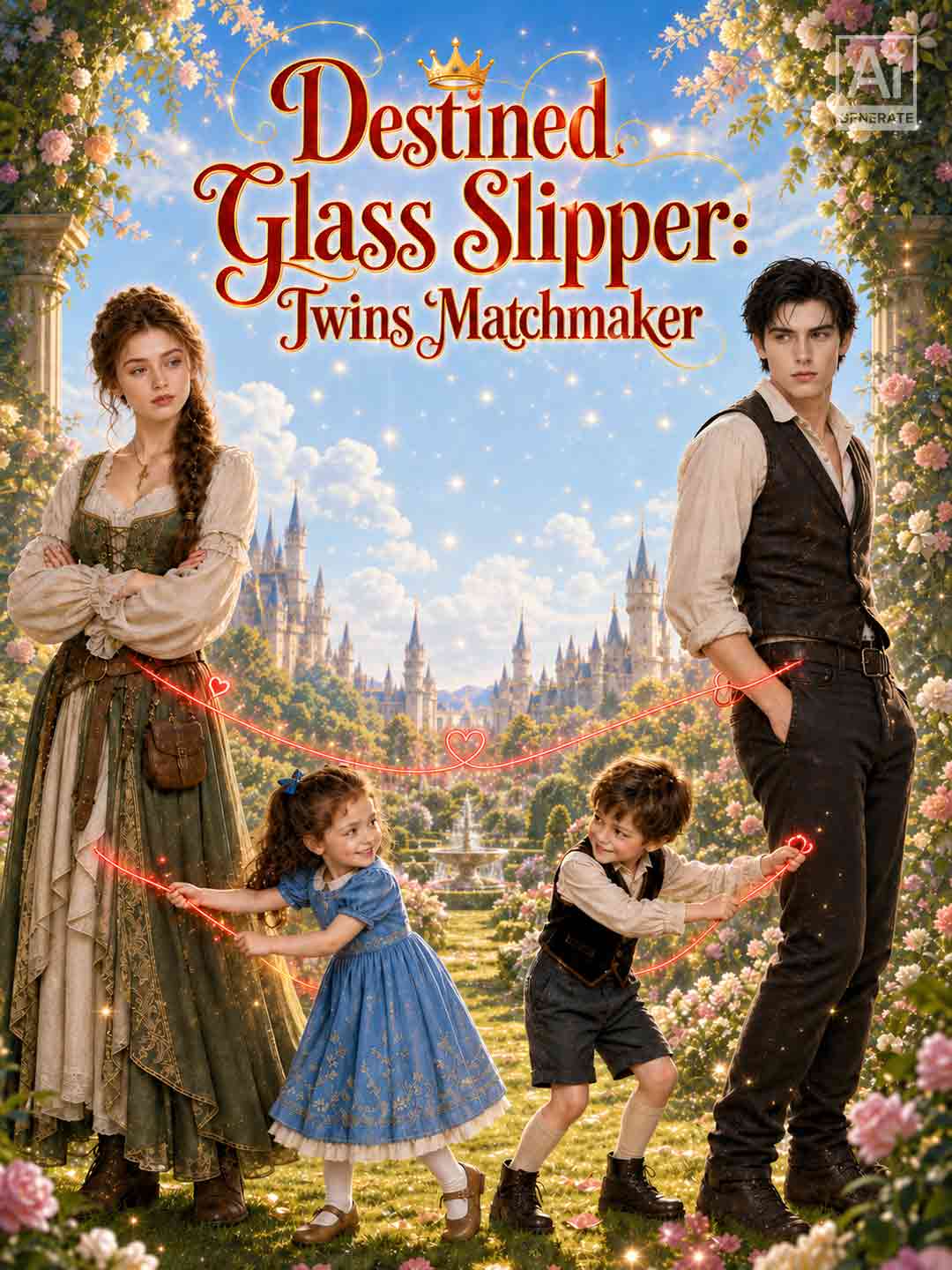 Destined Glass Slipper: Twins Matchmaker posteri