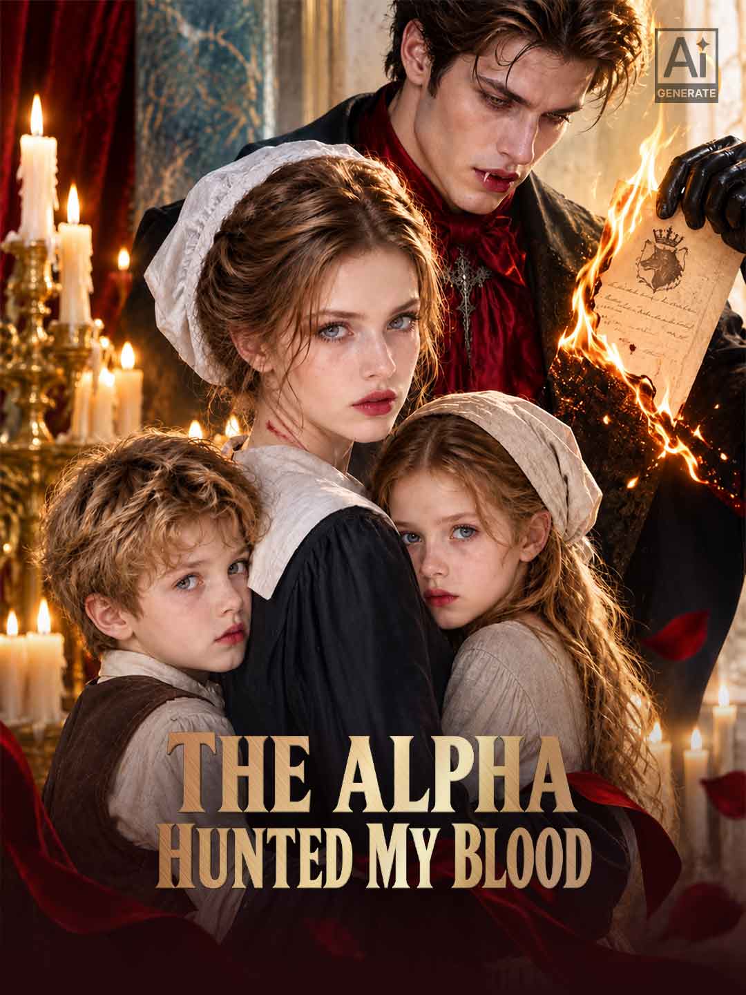 The Alpha Hunted My Blood posteri