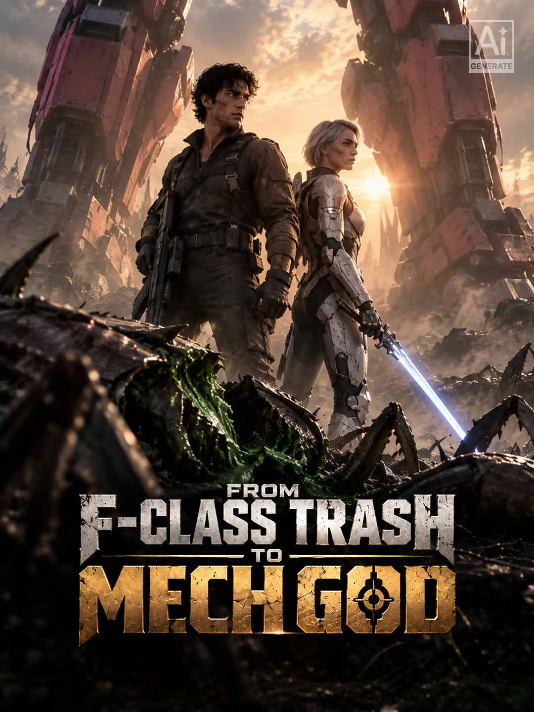 From F-Class Trash to Mech God posteri