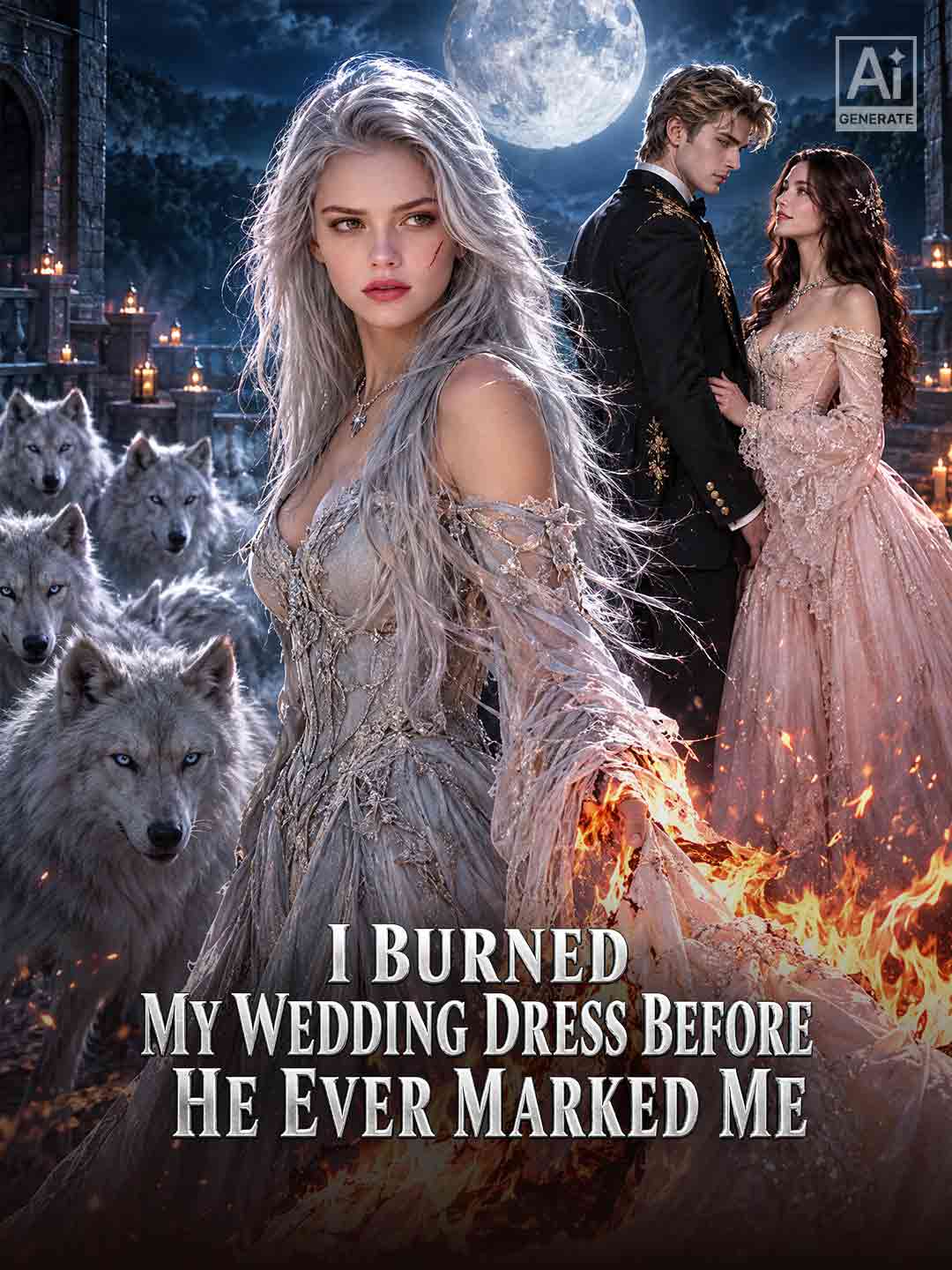 I Burned My Wedding Dress Before He Ever Marked Me posteri