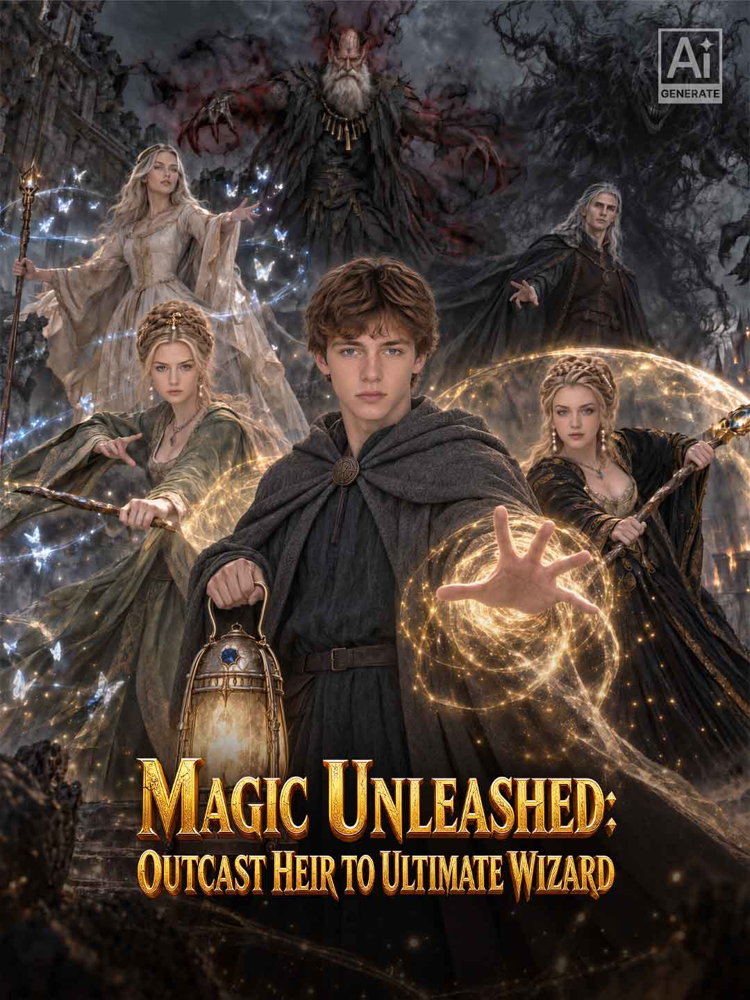 Magic Unleashed: Outcast Heir to Ultimate Wizard posteri