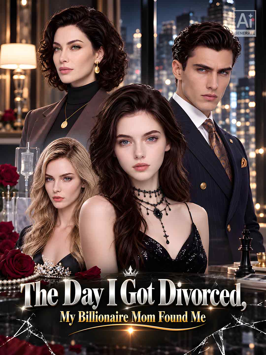 The Day I Got Divorced, My Billionaire Mom Found Me posteri