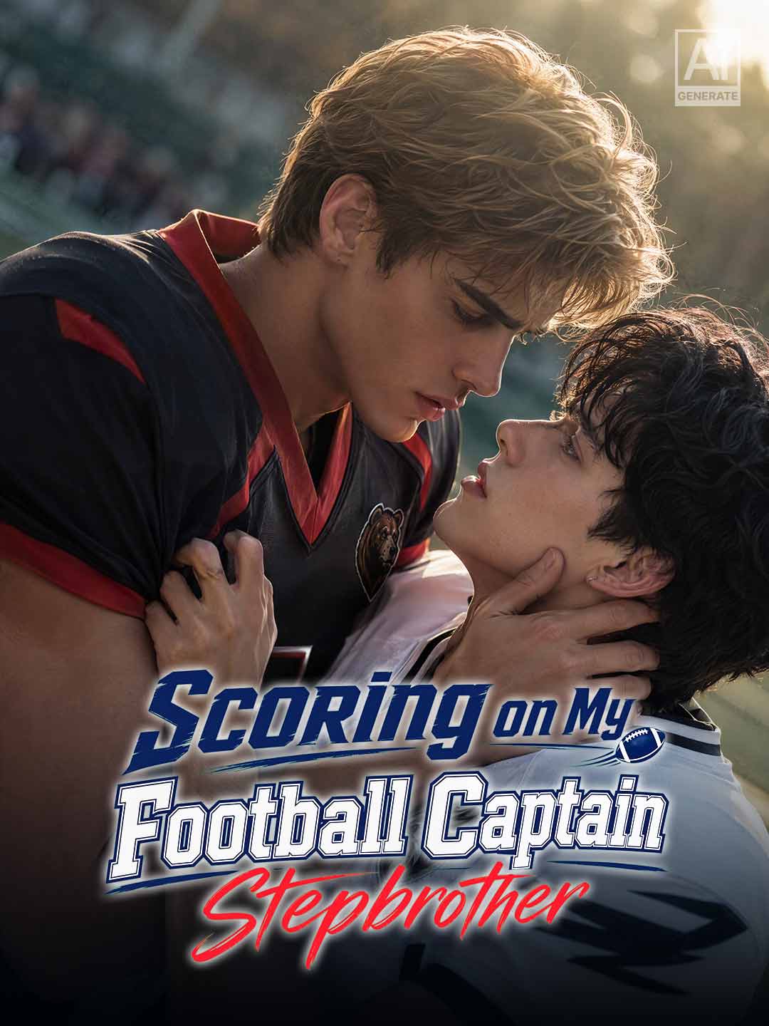 Scoring on My Football Captain Stepbrother posteri