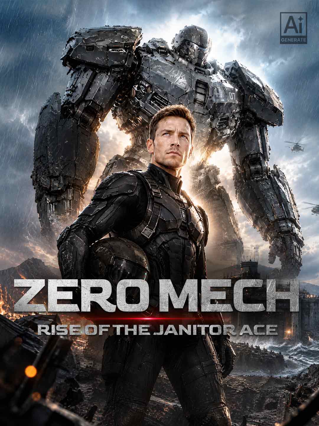 Zero Mech: Rise of the Janitor Ace posteri