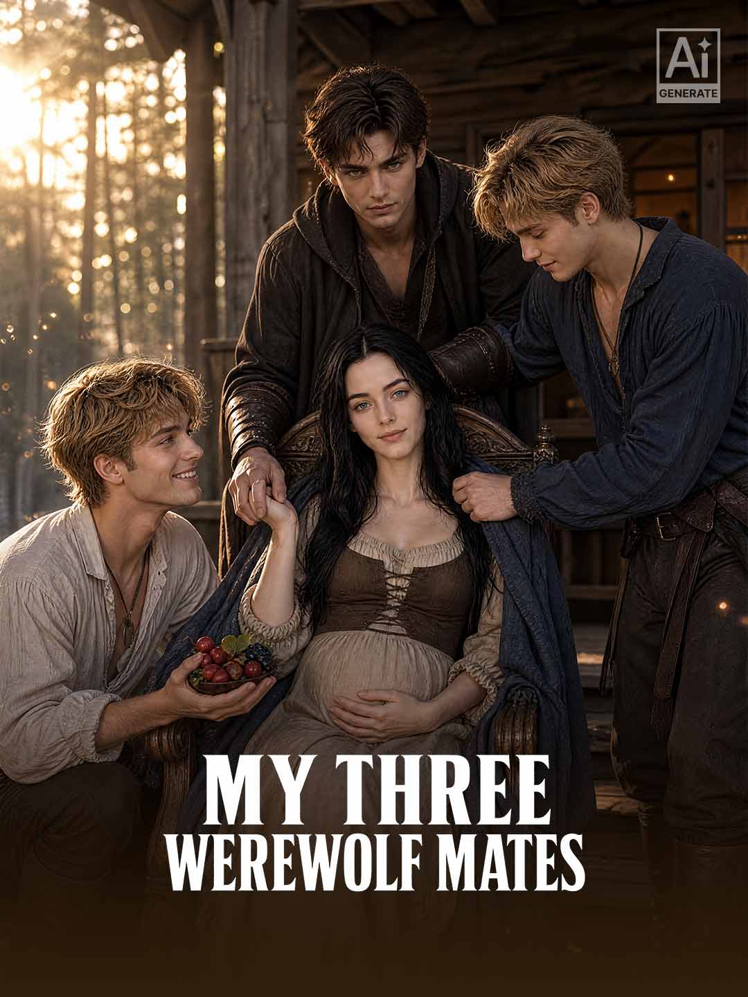 My Three Werewolf Mates posteri
