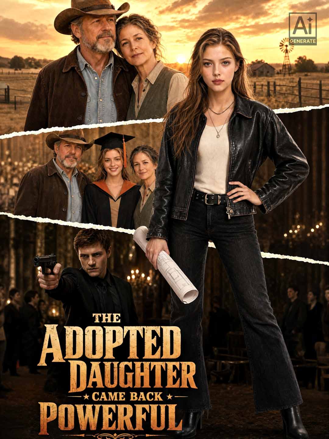 The Adopted Daughter Came Back Powerful posteri
