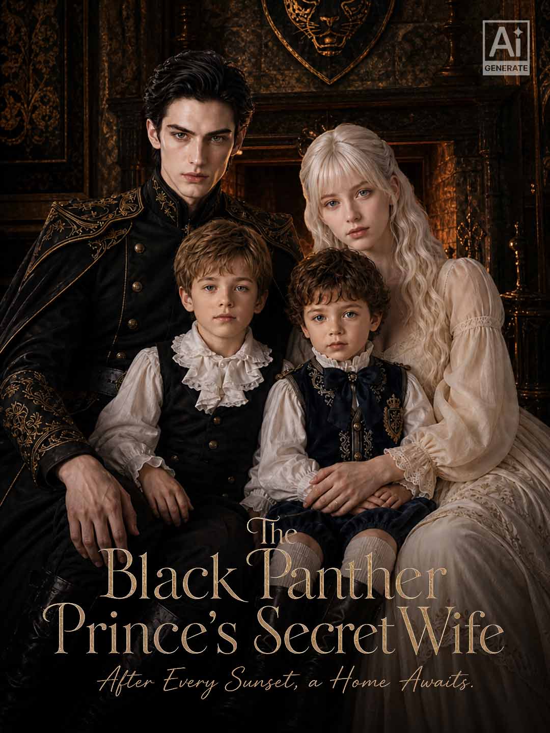 The Black Panther Prince's Secret Wife posteri