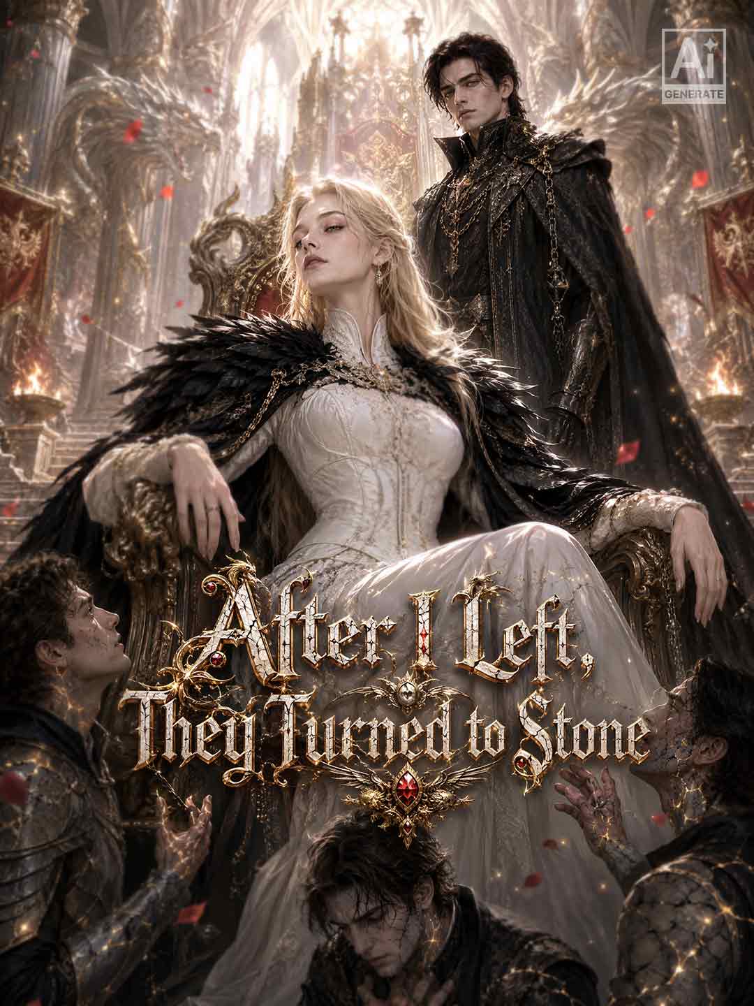 After I Left, They Turned to Stone posteri