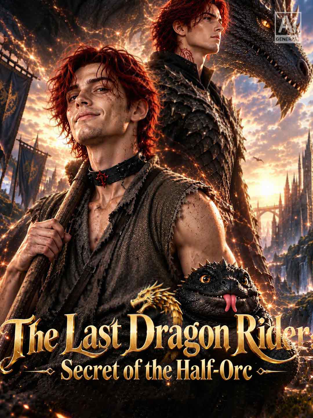 The Last Dragon Rider: Secret of the Half-Orc posteri
