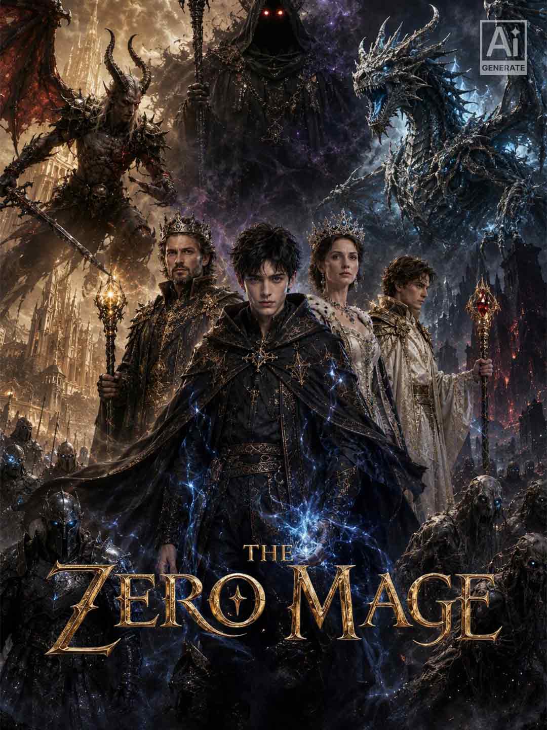 The Zero Mage posteri