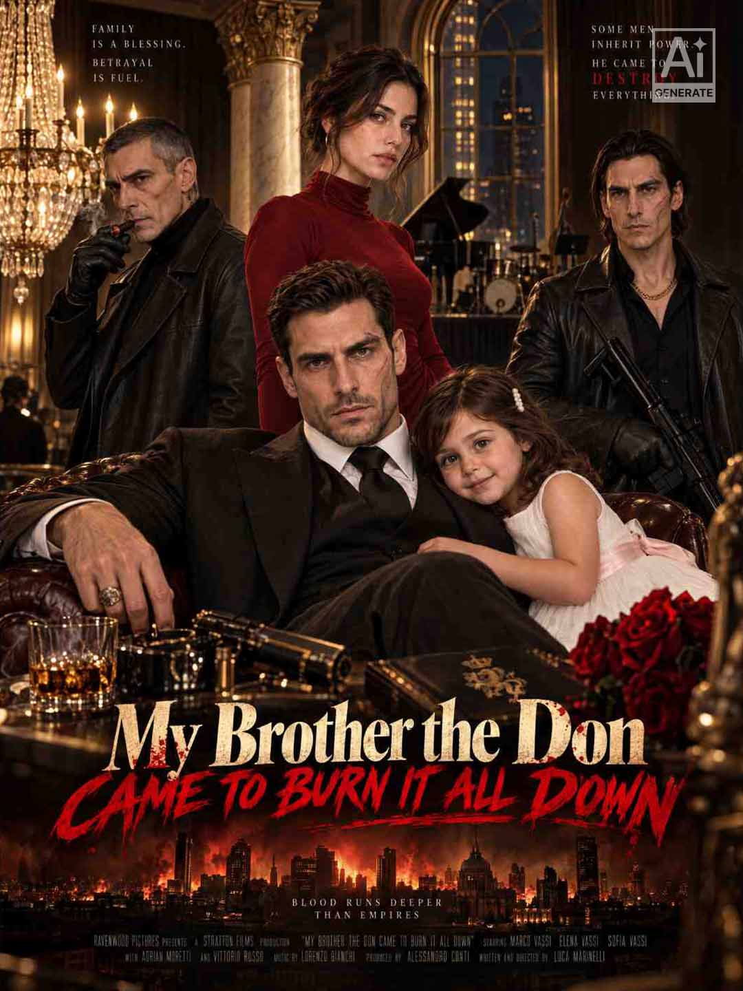 My Brother the Don Came to Burn It All Down posteri