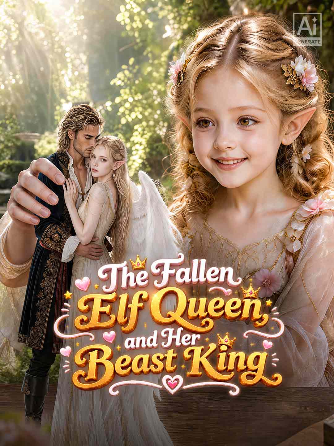 The Fallen Elf Queen and Her Beast King posteri