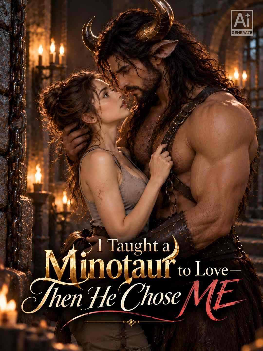 I Taught a Minotaur to Love—Then He Chose ME posteri