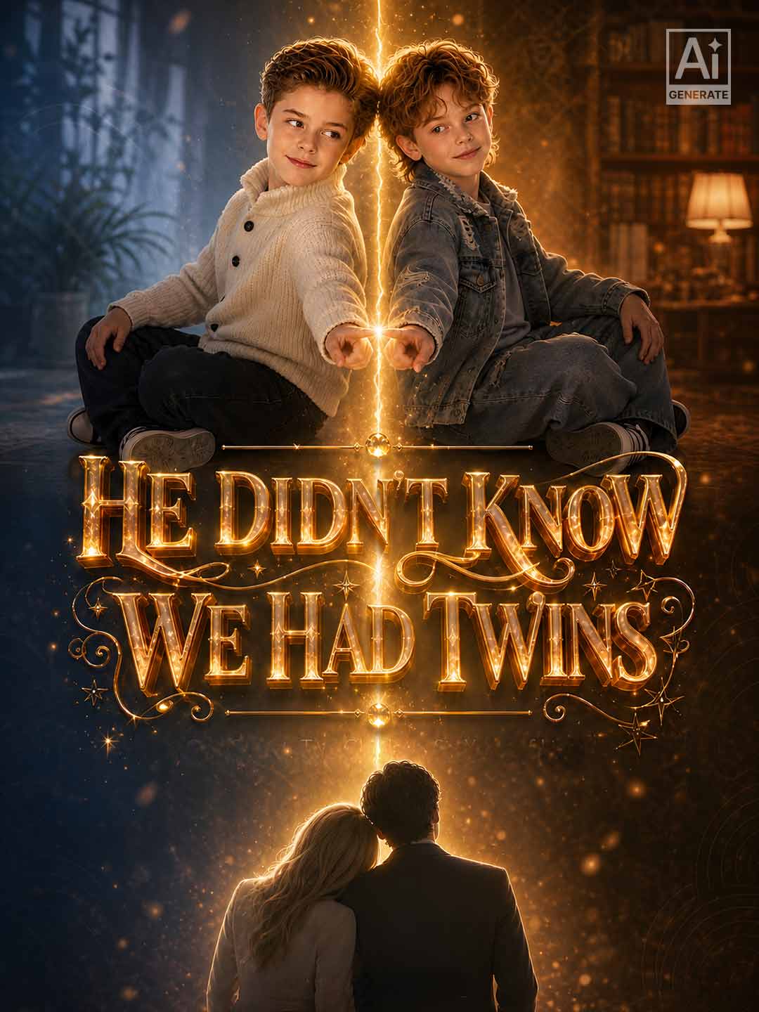He Didn't Know We Had Twins posteri