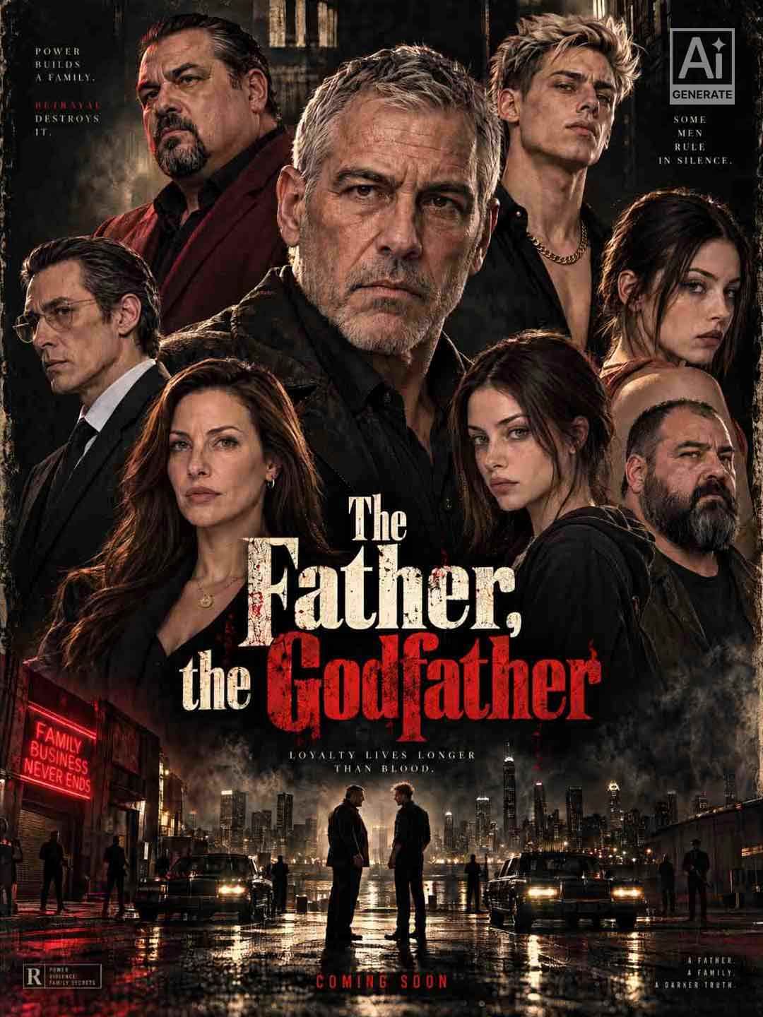 The Father, the Godfather posteri