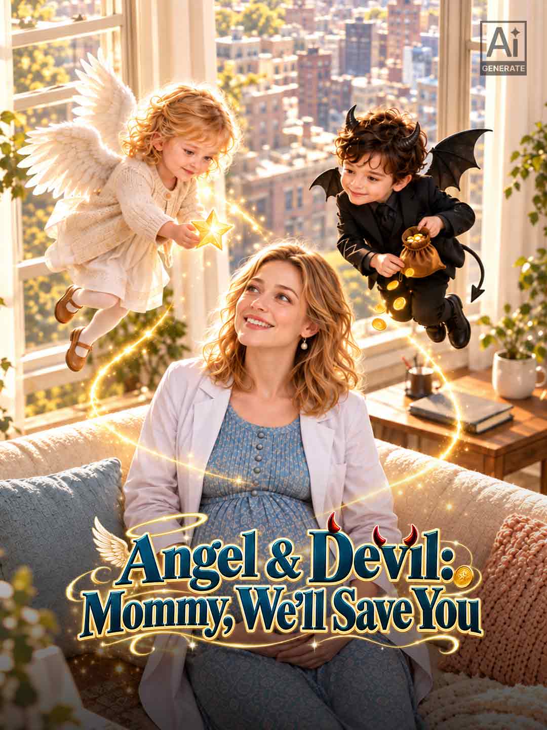 Angel & Devil:Mommy, We'll Save You posteri