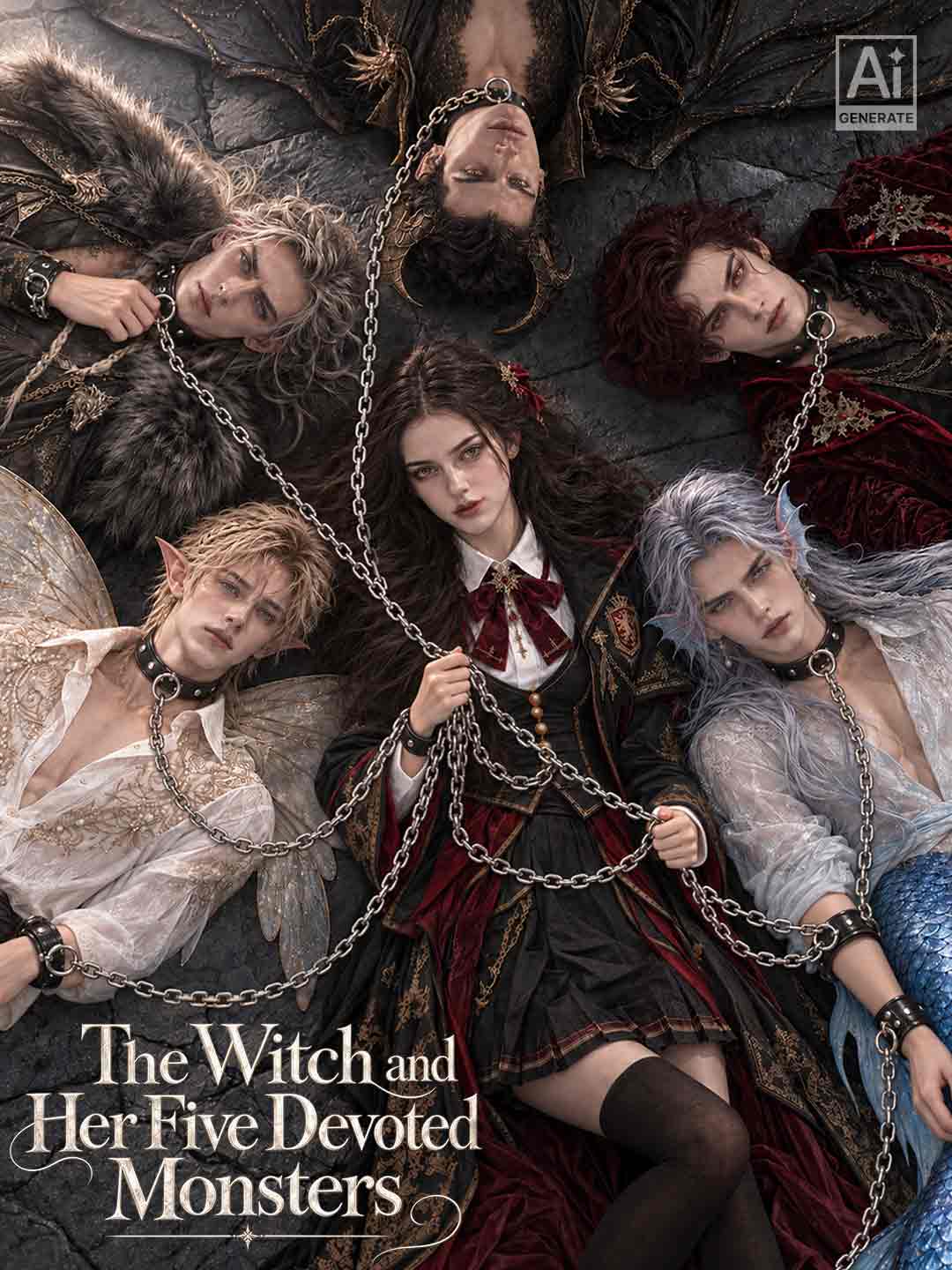 The Witch and Her Five Devoted Monsters posteri