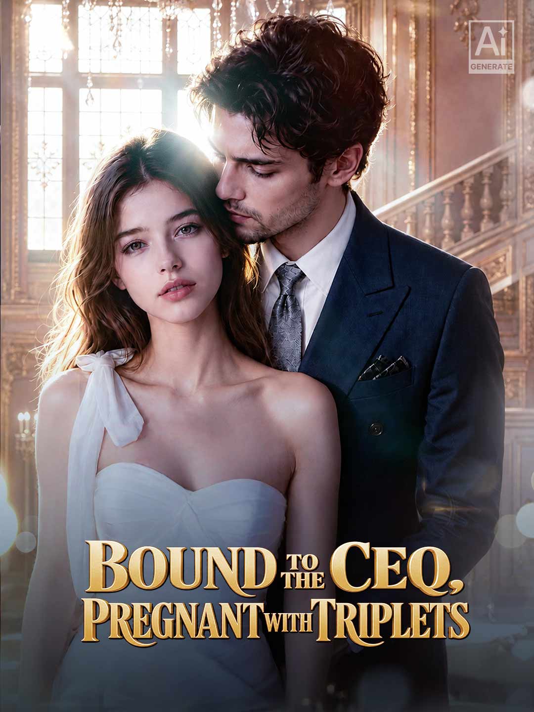 Bound to the CEO, Pregnant with Triplets posteri