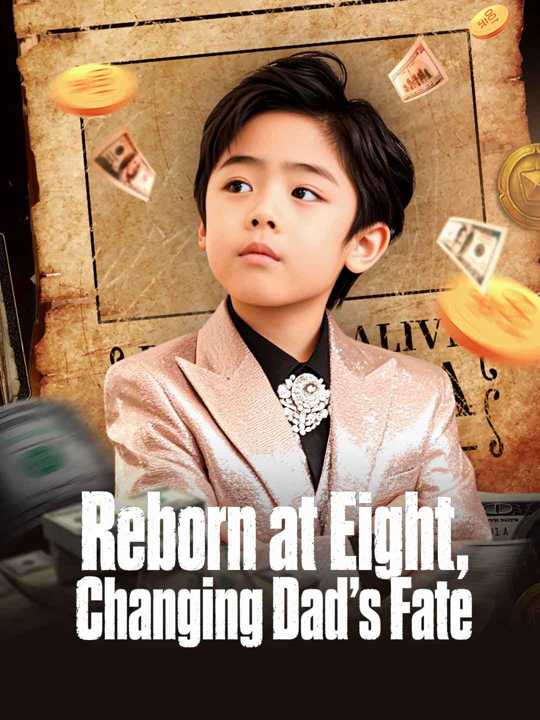 Reborn at Eight, Changing Dad's Fate posteri