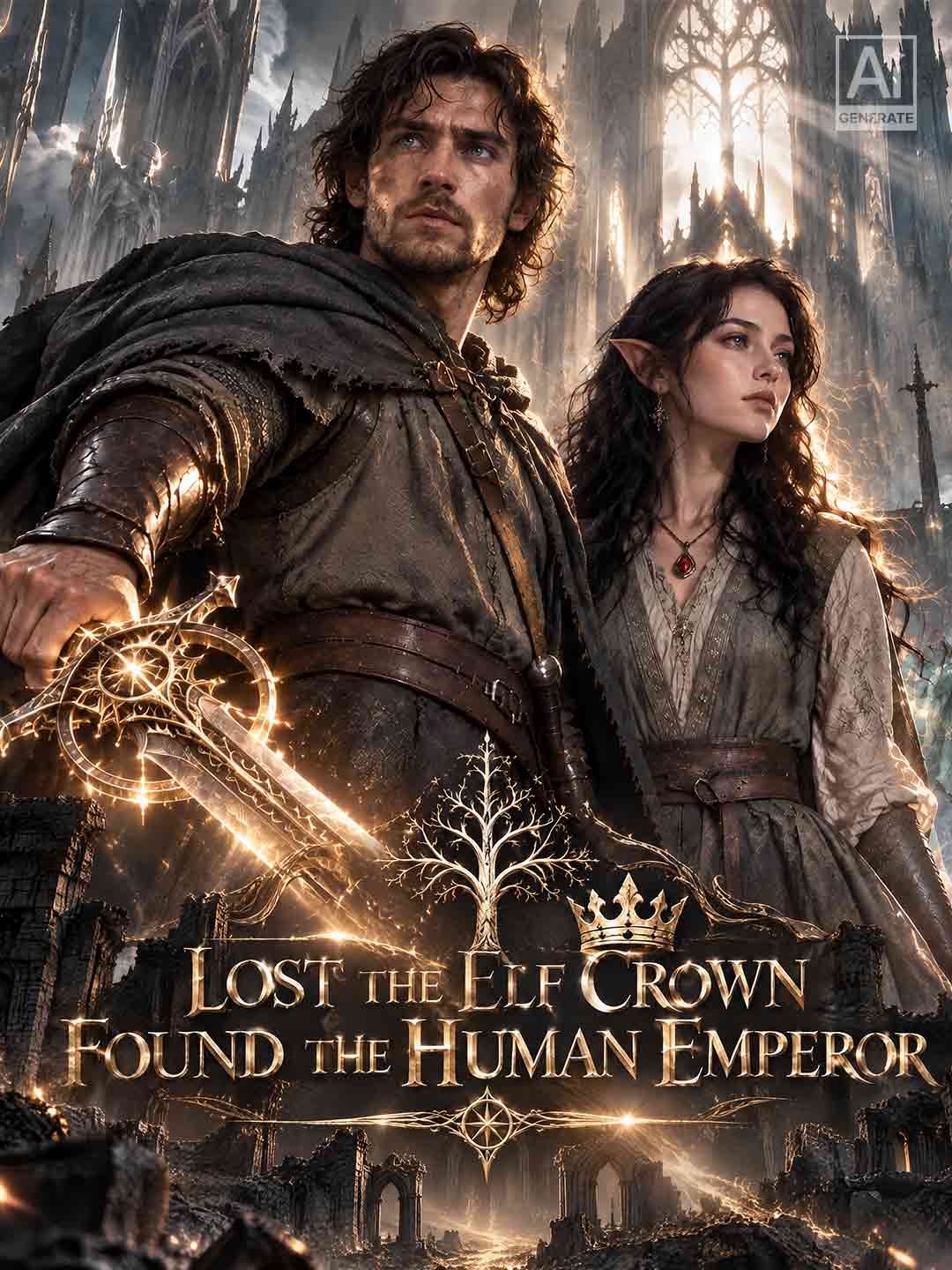 Lost the Elf Crown, Found the Human Emperor posteri