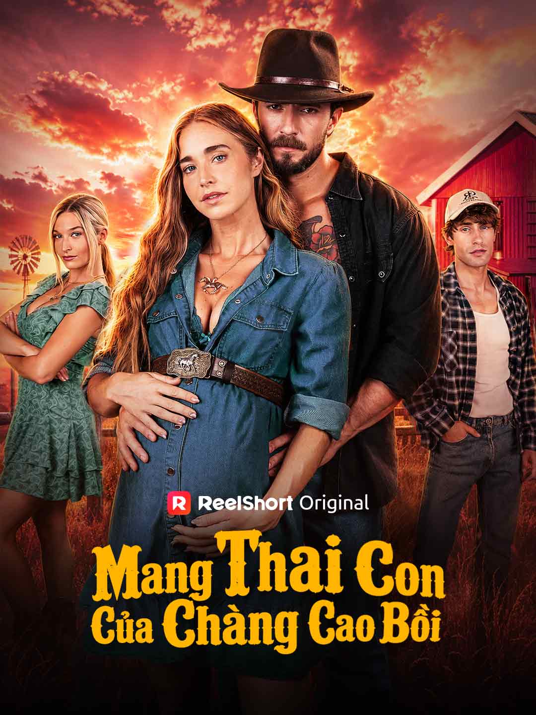 Mang Thai Con Của Chàng Cao Bồi posteri