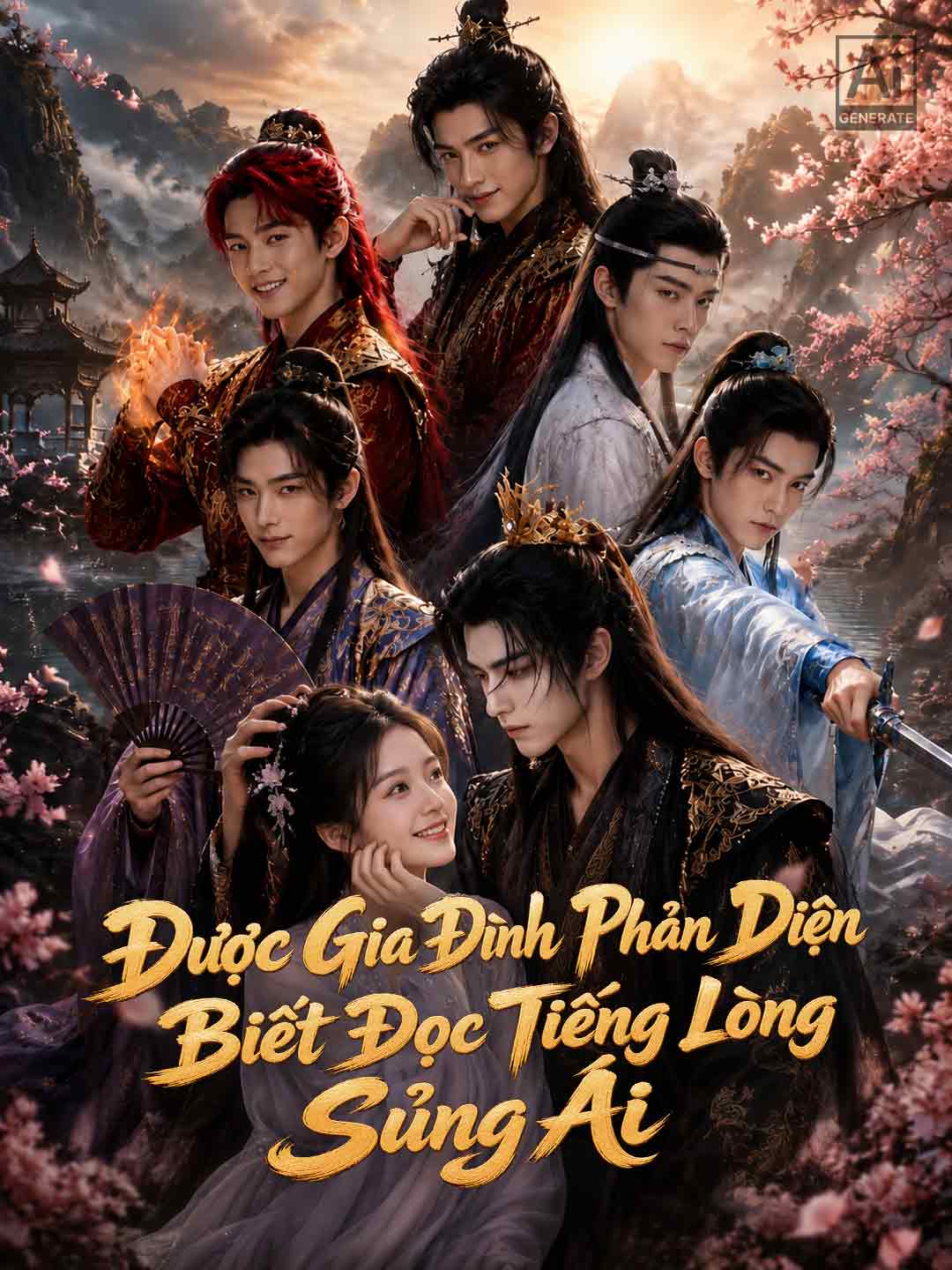 Được Gia Đình Phản Diện Biết Đọc Tiếng Lòng Sủng Ái posteri